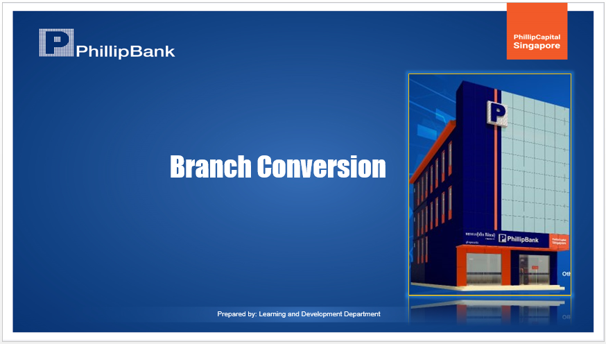 Branch Conversion Training
